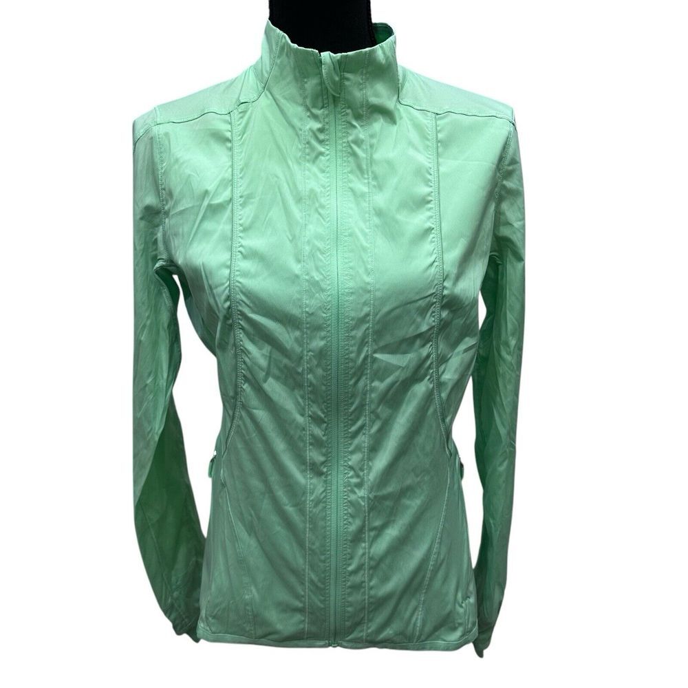 Lululemon‎ Laser Speed Jacket Women's Size 8 Green